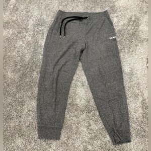 Grey fleece DNKY sweatpants in size Medium